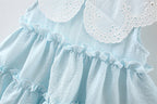 Vestido Infantil Golinha de Renda Camadas