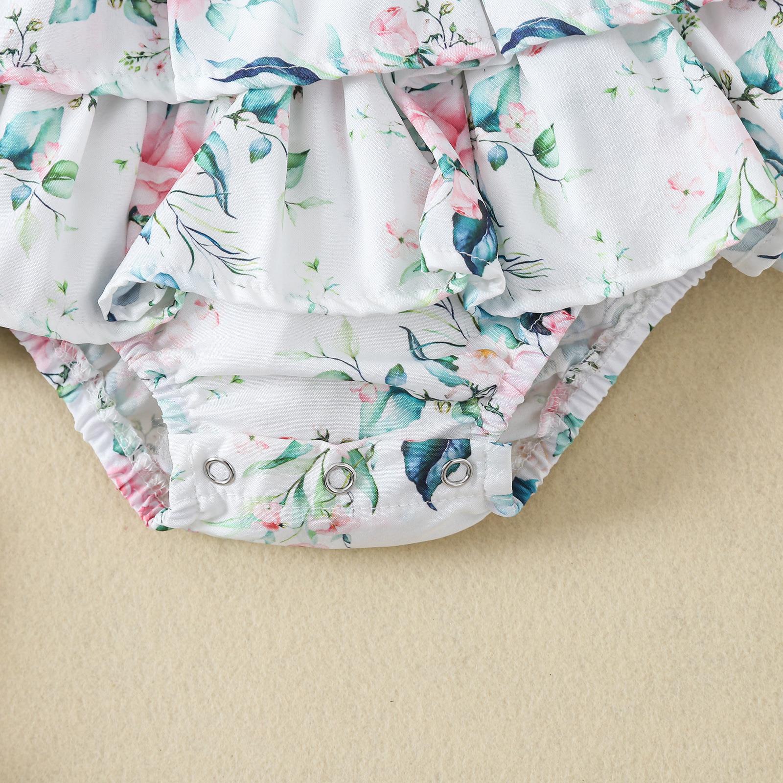 Vestido Infantil Verão Floral