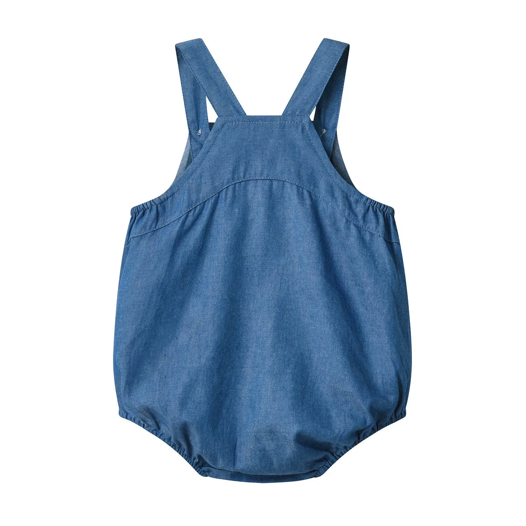 Body Infantil Jeans Ursinhos
