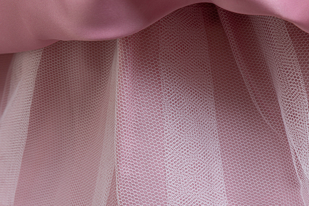 Vestido Infantil Brilhante Bufante