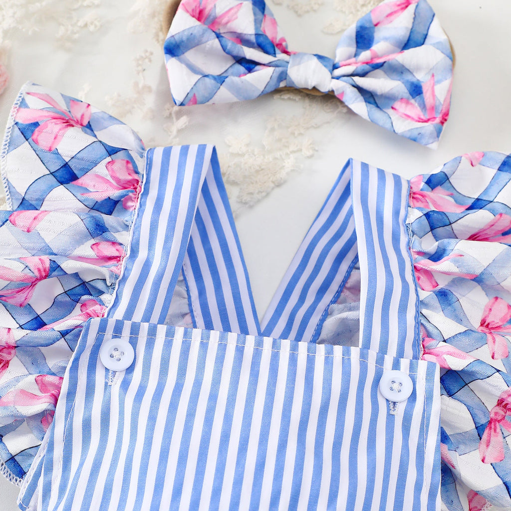 Body Infantil Verão Lacinhos