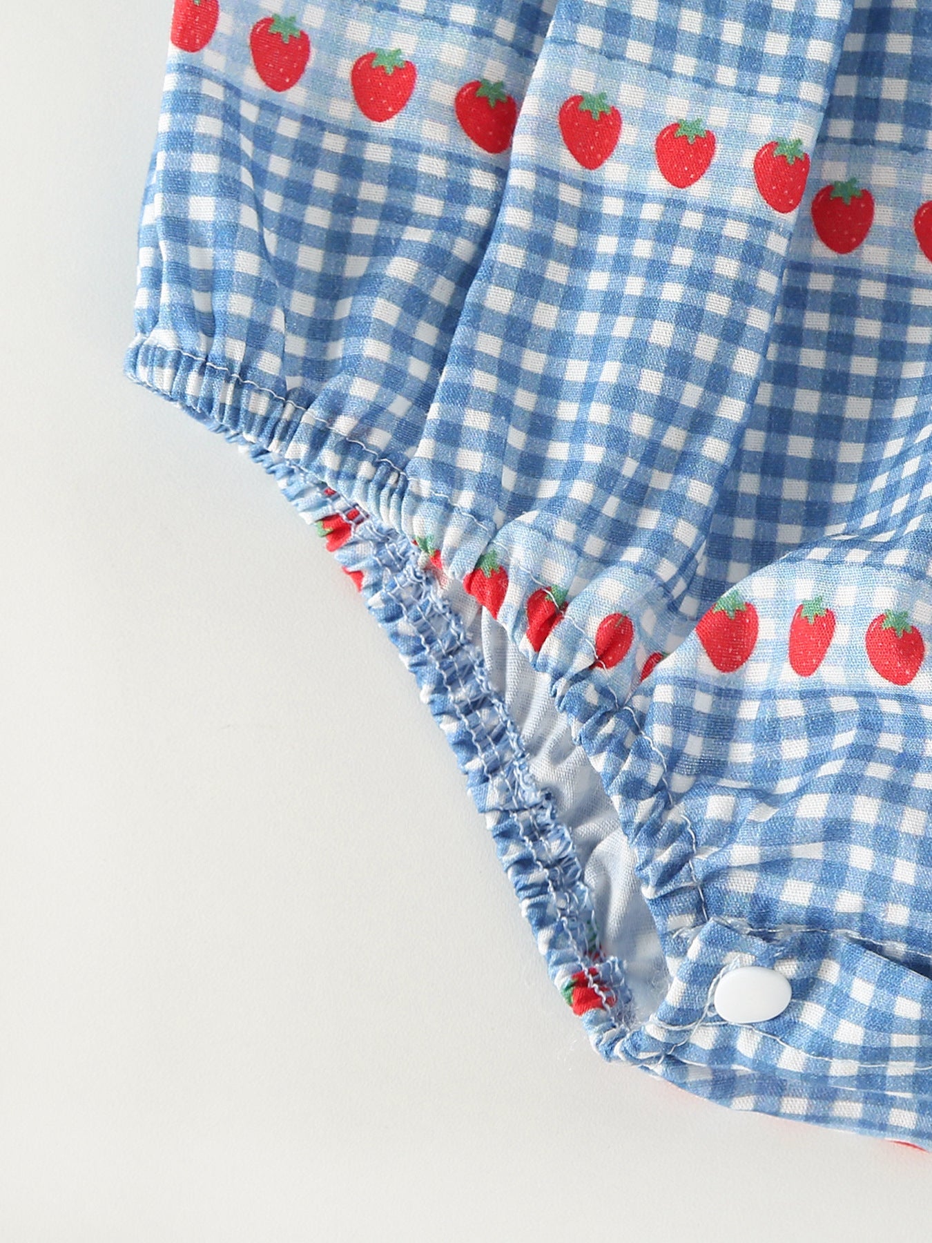 Body Infantil Feminino Azul Moranguinhos