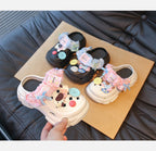 Crocks Infantil Lacinhos e Botãozinho