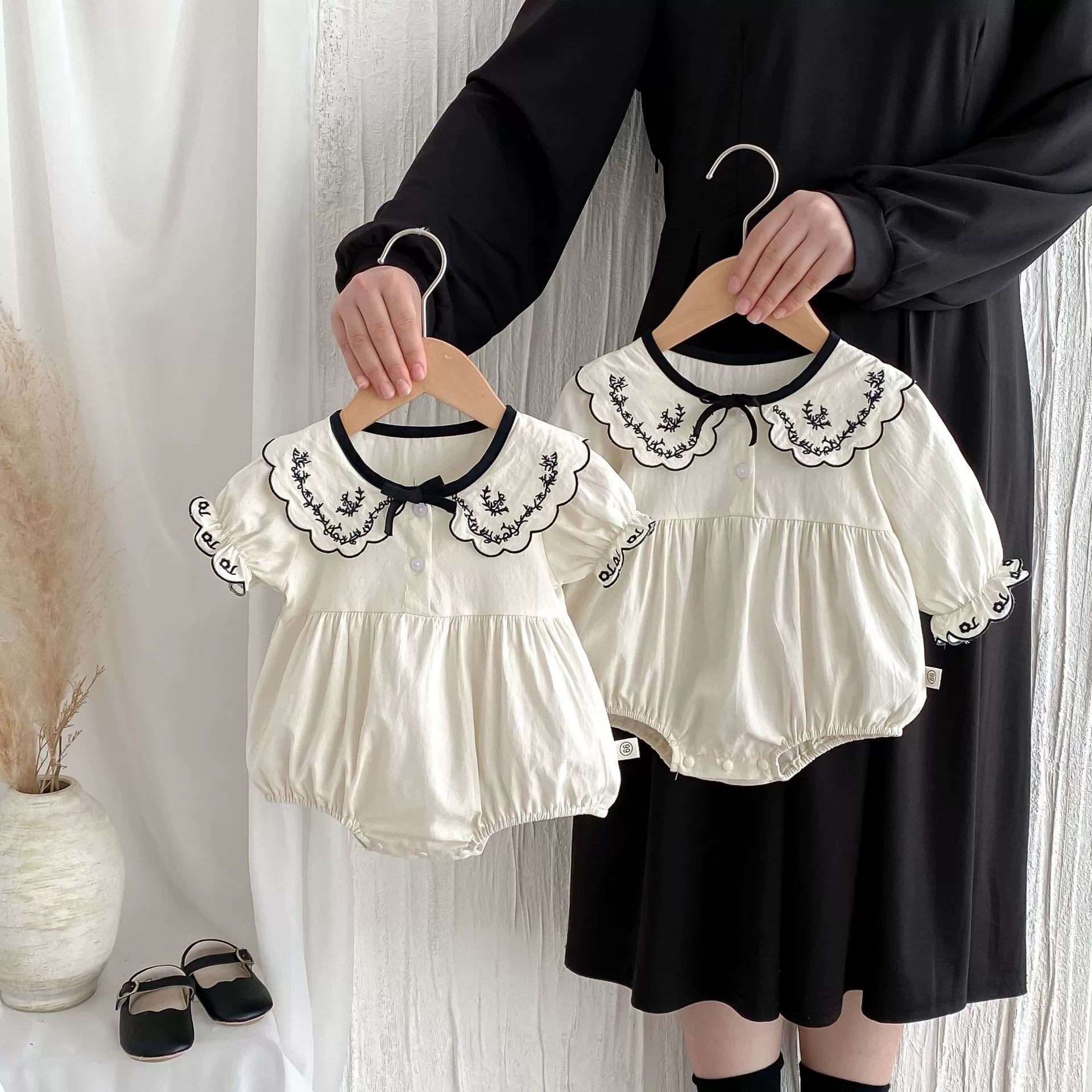 Body Infantil Feminino Bordadinho
