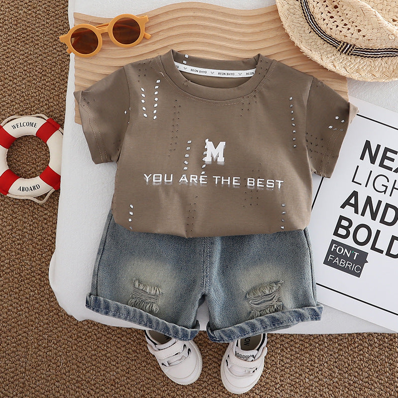 Conjunto Infantil Masculino M Jeans