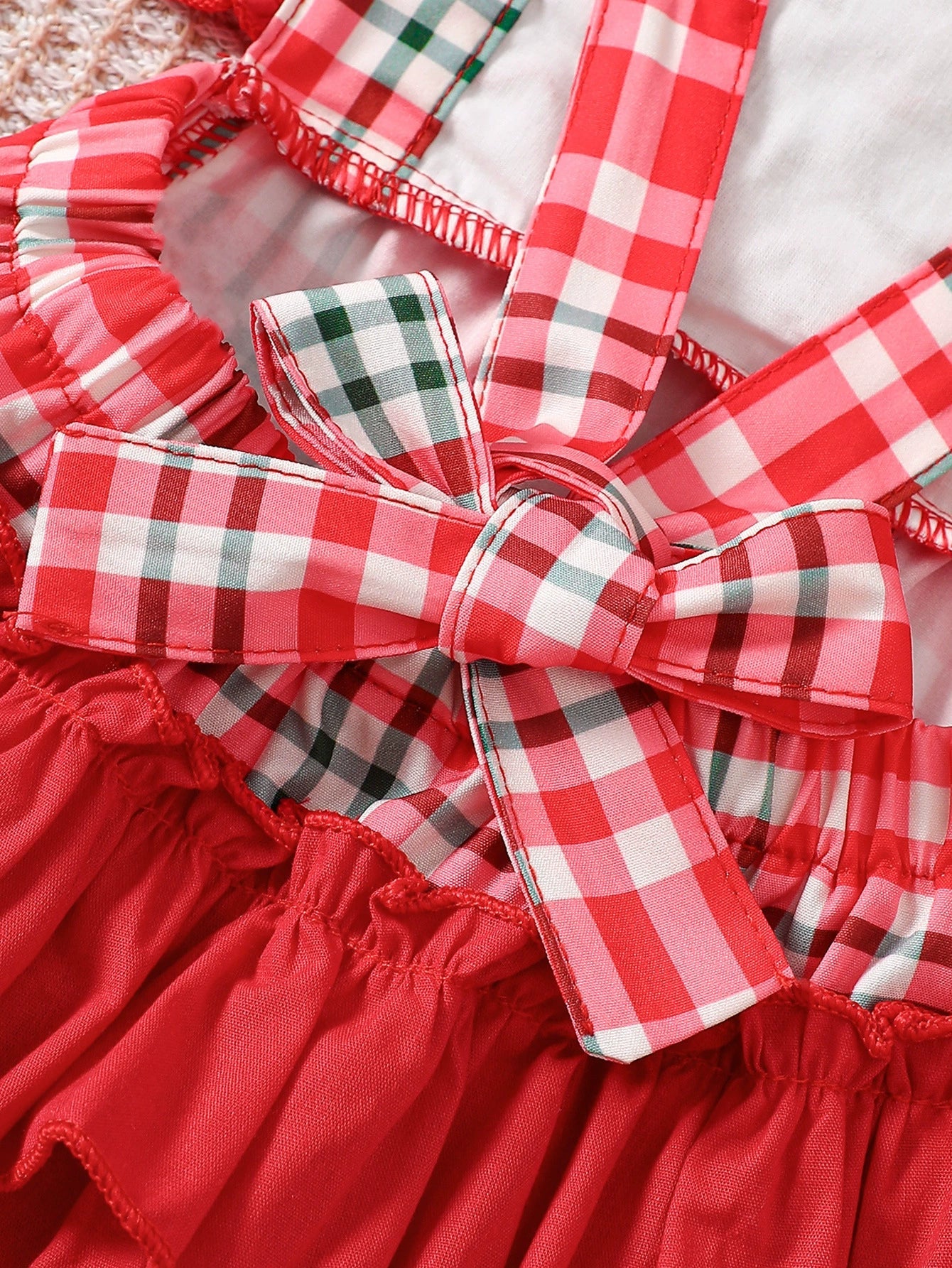 Body Infantil Xadrez Biscoitinho