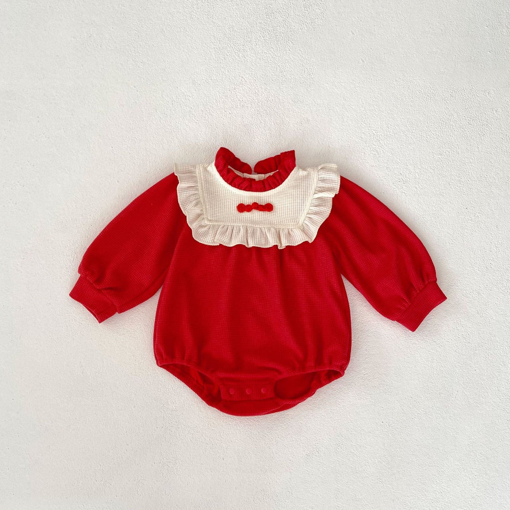 Body Infantil Feminino Vermelho