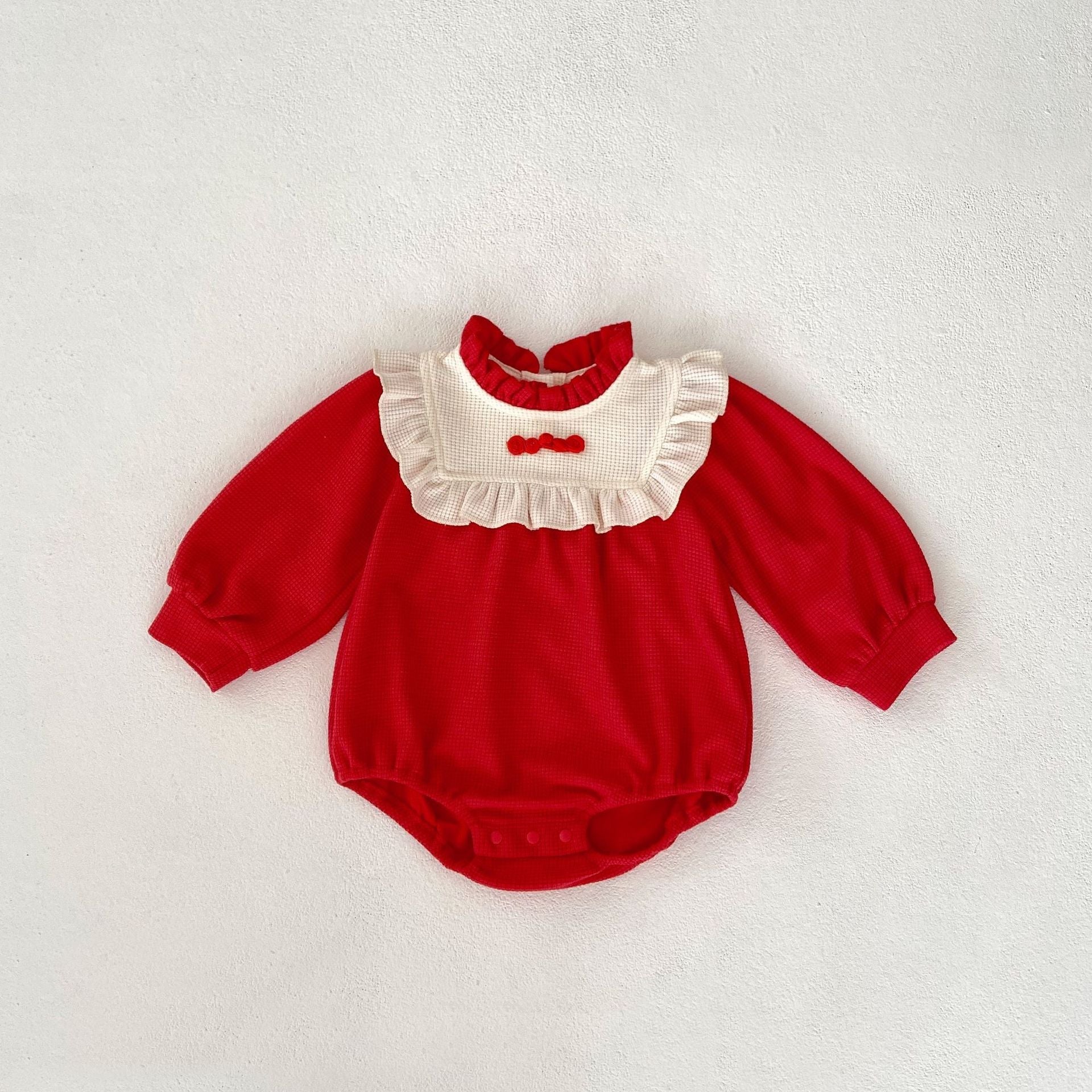 Body Infantil Feminino Vermelho