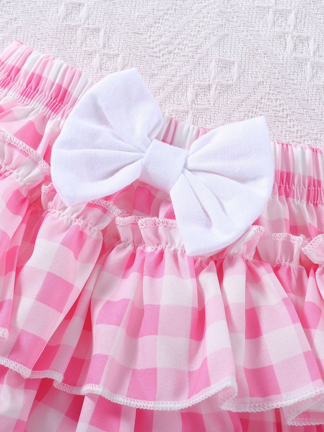 Conjunto Infantil Coelhinho Xadrez