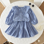 Conjunto Infantil Bordado Florzinhas