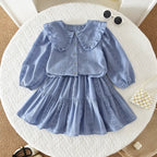 Conjunto Infantil Bordado Florzinhas