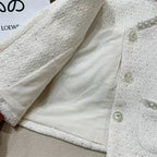 Conjunto Infantil Feminino Pérolas e Tule