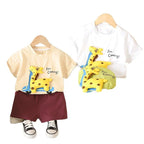 Conjunto Infantil Masculino Verão Girafinha
