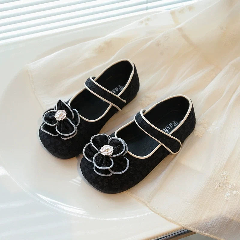 Sapato Infantil Feminino Delicado Florzinha