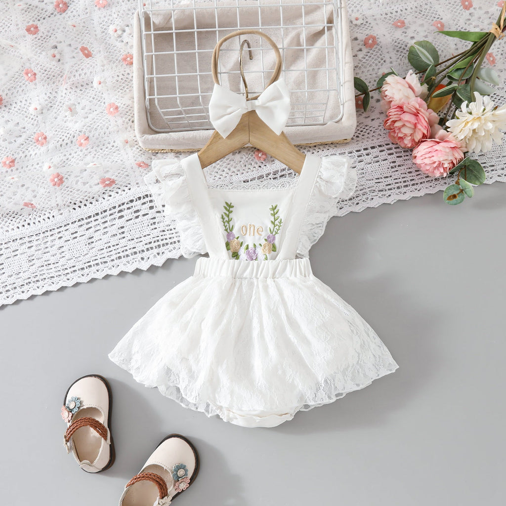 Body Infantil Feminino Florzinhas One