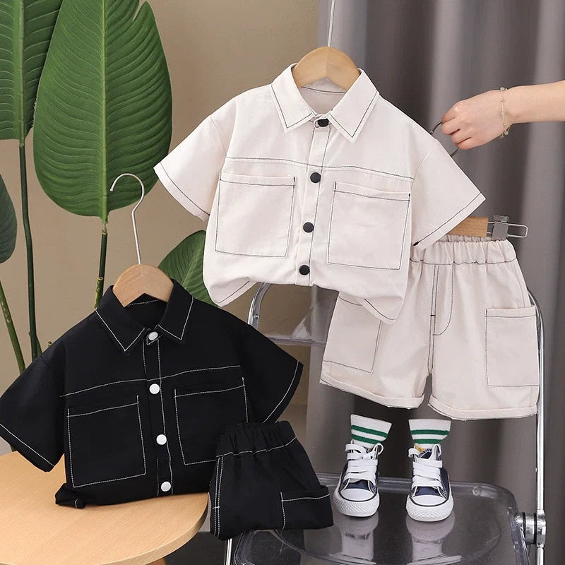 Conjunto Infantil Jeans Bolsinhos