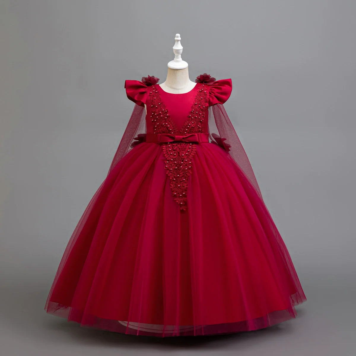 Vestido De Festa Longo com Renda