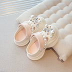 Crocks Infantil Feminino Pérolas