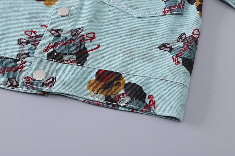 Conjunto Infantil Masculino Ursinhos 3 Peças