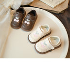 Sapato Infantil Cerejinhas com Velcro