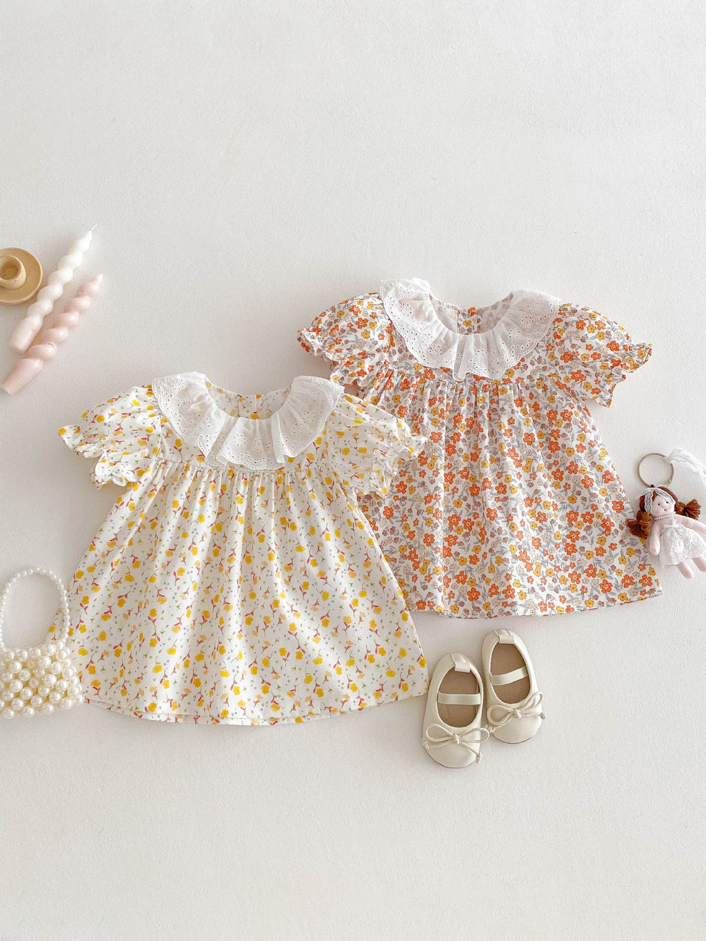 Vestido Infantil Verão Florzinhas