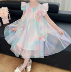Vestido Infantil Colors Flores
