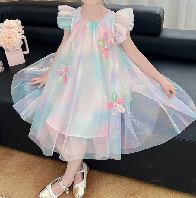 Vestido Infantil Colors Flores