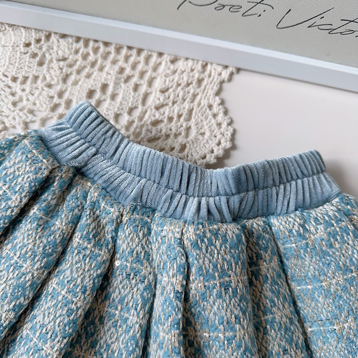 Conjunto Infantil Feminino Azul Boutique