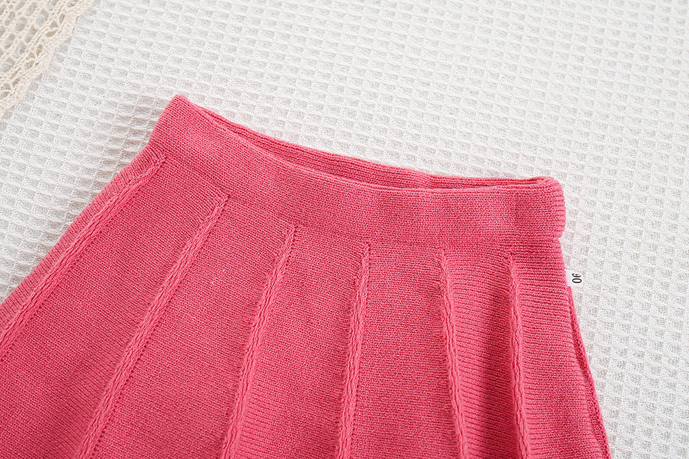 Conjunto Infantil de Tricô Lacinhos