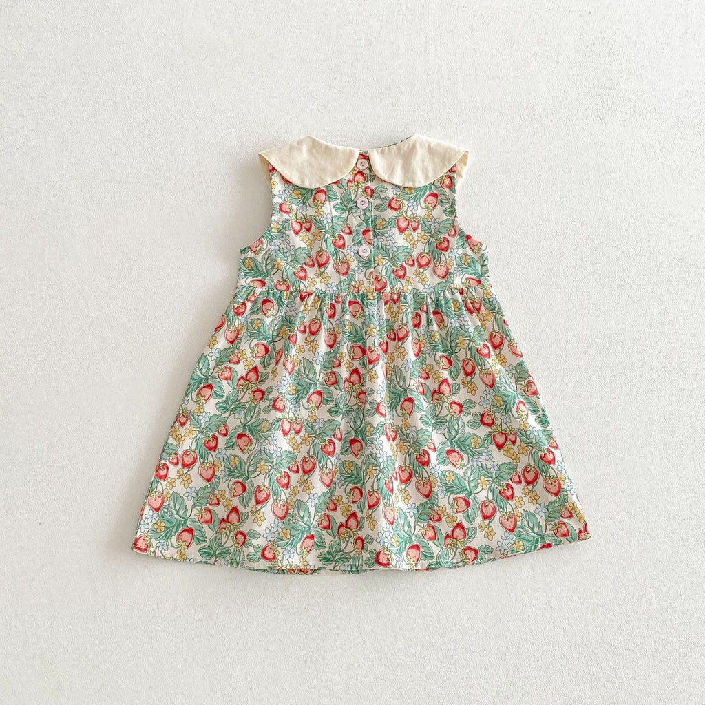 Vestido Infantil Moranguinhos