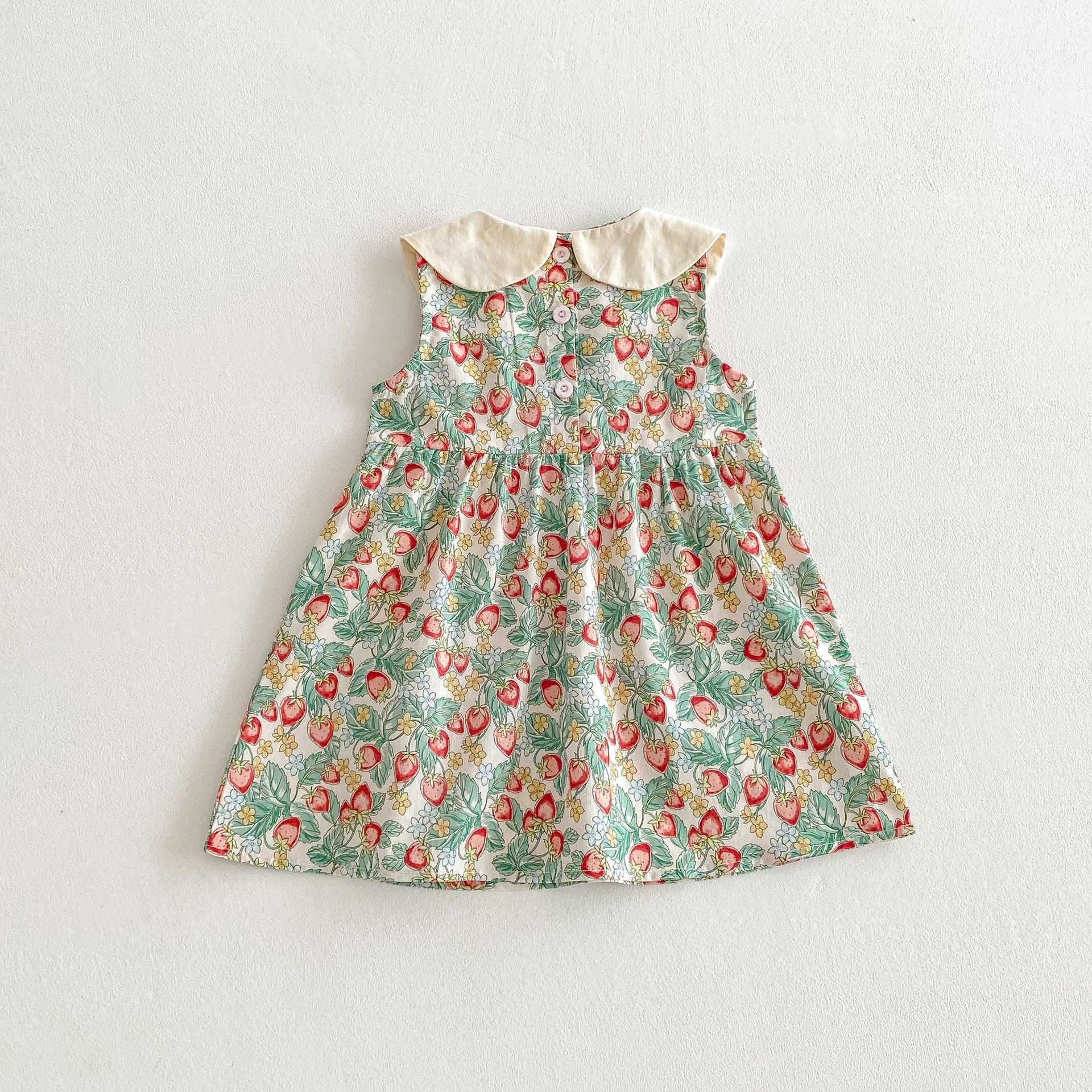 Vestido Infantil Moranguinhos