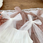 Body Vestidinho Infantil De Tule