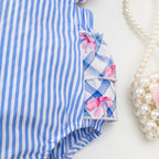 Body Infantil Verão Lacinhos