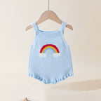 Body Infantil de Tricô Arco Irís
