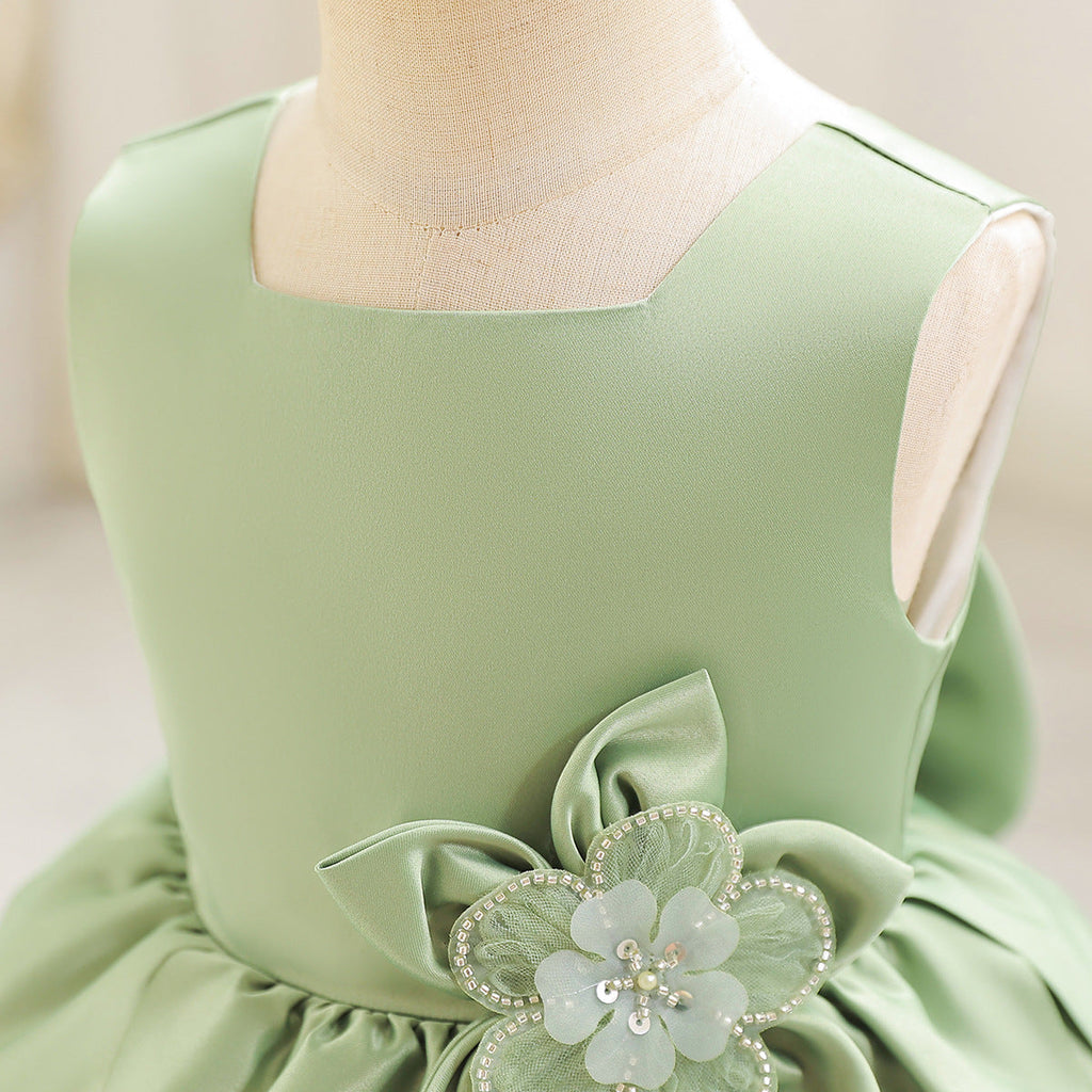 Vestido de Festa Infantil Florzinha