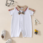 Macaquinho Infantil Gola Gravatinha