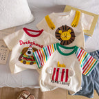 Camiseta Infantil Cores Bichinhos