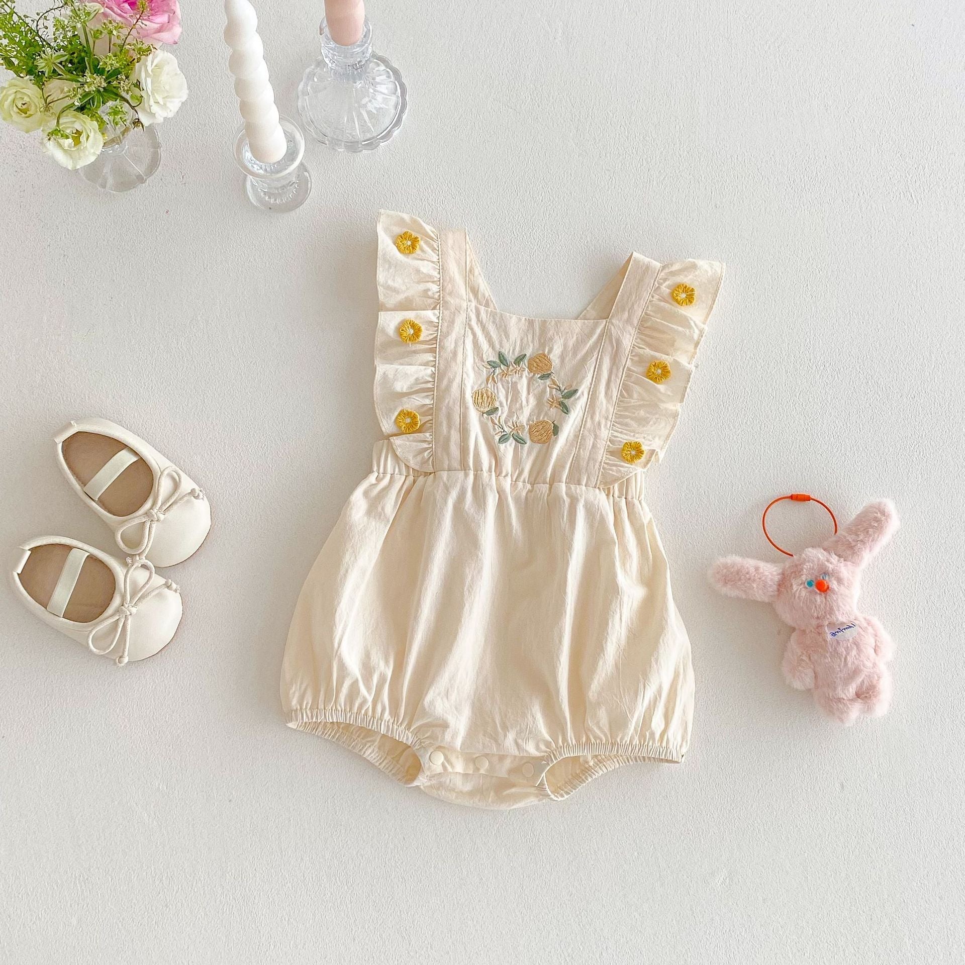Body Infantil Feminino Florzinhas