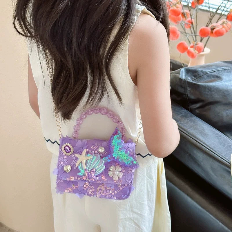 Bolsa Infantil Feminina Sereia