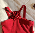 Vestido Infantil Flor com Tule