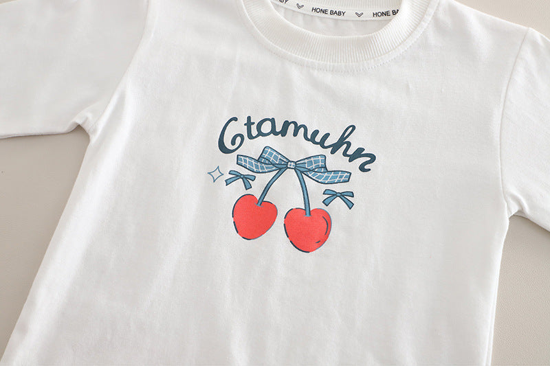 Conjunto Infantil 3 Peças Cerejinhas