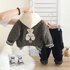 Conjunto Infantil Inverno 3 Peças Ursinho