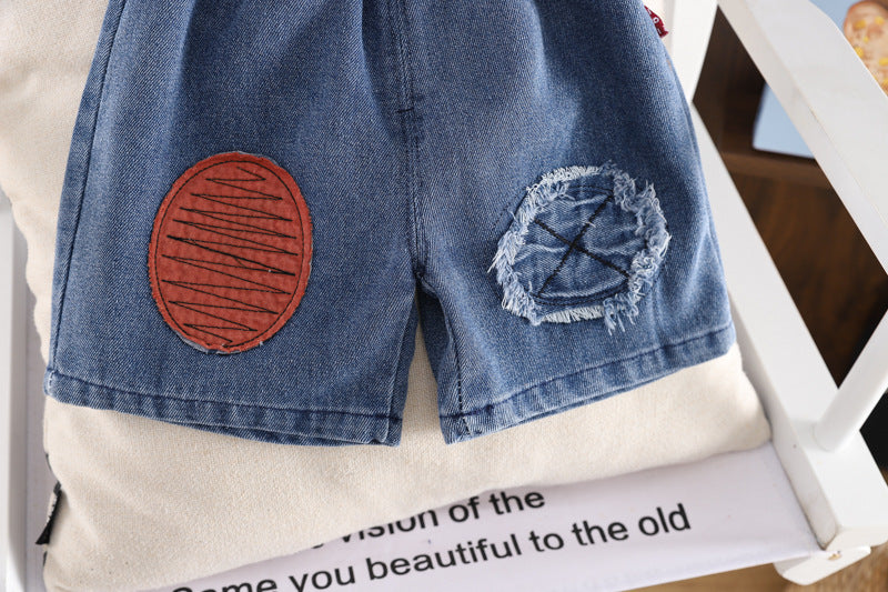 Conjunto Infantil Masculino Ursinho e Jeans