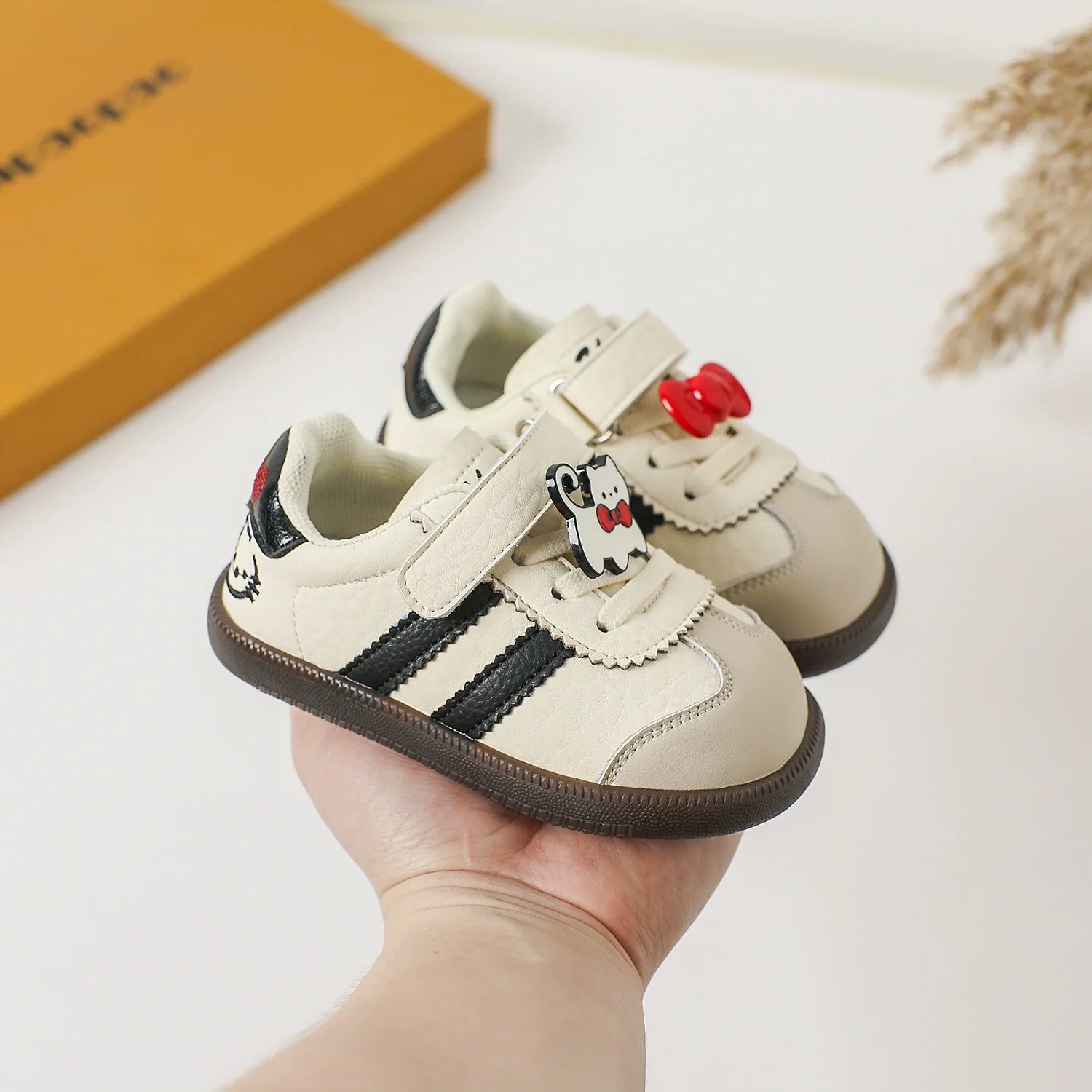 Tênis Infantil Velcro Gatinha