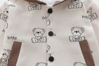 Conjunto Infantil Masculino 3 Peças Ursinho