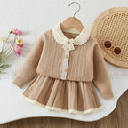 Conjunto Infantil de Tricô Lacinho