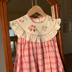 Vestido Infantil Verão Moranguinhos