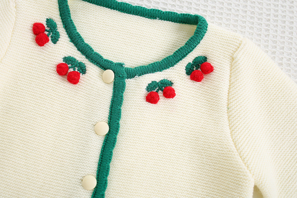 Conjunto Infantil Feminino Cerejinha