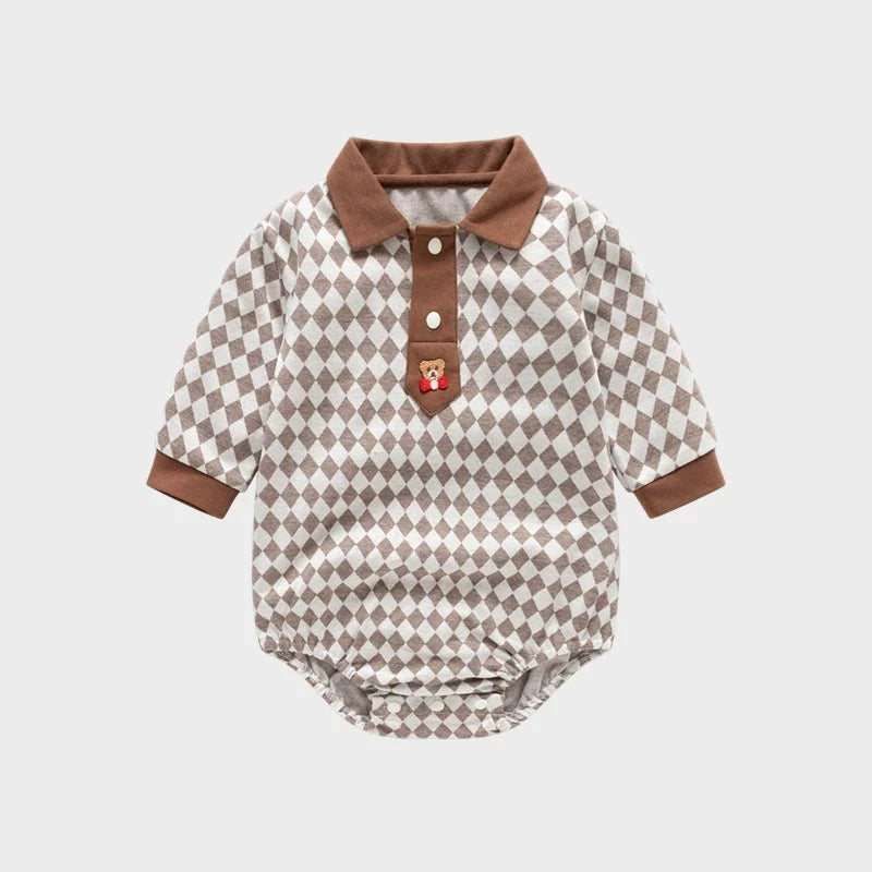 Body Infantil Polo Ursinho