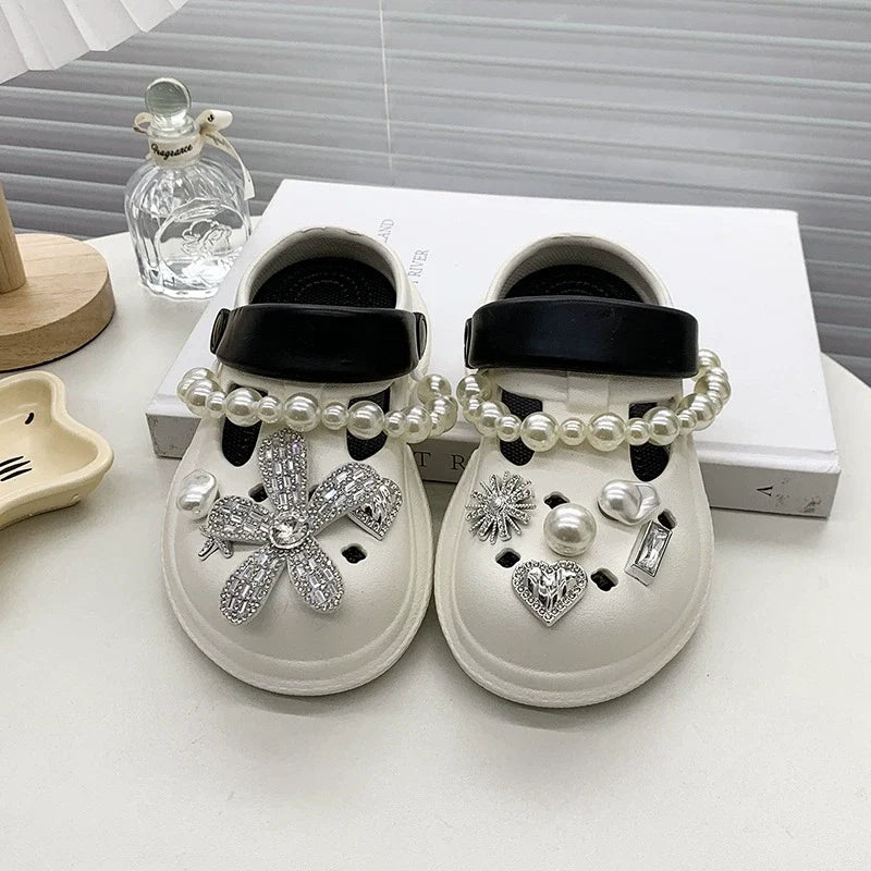Crocks Infantil Flor Brilhante